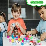 130Pcs Mochi Squishy Toys, Mini Kawaii Squishies Stress Relief Fidget Toys Bulk for Kids Party Favors, Birthday Gifts, Easter Egg Fillers, Valentines Goodie Bags ,Christmas Stocking Stuffers from MEZHOBBY