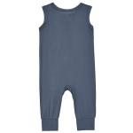Baby Sleeveless Romper Bamboo 2-Way Zipper 2pcs Toddler Summer Jumpsuit Outfits Infant Footless Pajamas Onesie(Mint & Moonlight Blue, 0-3m) by 