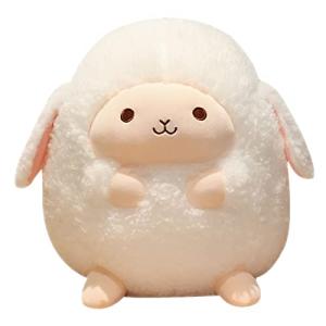 YIDE Stuffed Animal Sheep Soft Cute Lamb Plush Doll Sheep Play Toys, White Birthday Christmas Holiday Easter Thanksgiving Gift for Kids Baby Little Girl Boy Adults (9.0 in) from YIDE