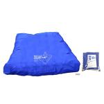 Skil-Care 3 Foot x 4 Foot Sensory Foam Crash Pad w/Easy to Clean Nylon Cover for Kids and Adults, Ideal for Sensory Rooms, Classrooms, and Home, Blue from Skil-Care
