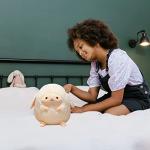 YIDE Stuffed Animal Sheep Soft Cute Lamb Plush Doll Sheep Play Toys, White Birthday Christmas Holiday Easter Thanksgiving Gift for Kids Baby Little Girl Boy Adults (9.0 in) from YIDE