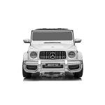 24V 4x4 Mercedes G63 2 Seater Ride on Car with Parental Remote Control for 3-8 Years (White) by FREDDO