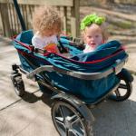 Gladly Family AnthemZ All-Terrain Stroller Wagon, Wild Berry from Trulee Family, LLC