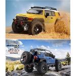 Nsddm 1/10 Scale FJ RC Car, 2.4ghz Remote Control Vehicle, 4WD Off-Road Monster Truck, 4x4 Waterproof Electric Rock Crawler Carï¼ Toy Car for Adult RTR (Color : Blue) from Nsddm