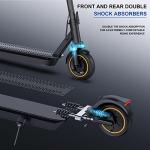 Aovopro ESMAX Electric Scooter, 27 Miles Range, Upgraded 500W Motor, 21 MPH Speed,10" Anti-Puncture Self-Sealing Air Tyre, Portable Commuting Electric Scooter for Adults by Huizhou Peter Technology CO.,Ltd