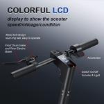 Aovopro ESMAX Electric Scooter, 27 Miles Range, Upgraded 500W Motor, 21 MPH Speed,10" Anti-Puncture Self-Sealing Air Tyre, Portable Commuting Electric Scooter for Adults by Huizhou Peter Technology CO.,Ltd