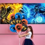 Mortal Kombat Party Supplies Decorations Cake Topper Birthday Backdrop Background Decor from SAOWN