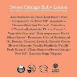 Earth Mama Sweet Orange Baby Lotion | Nourishing Organic Calendula + Rooibos for Sensitive Skin, 8 Fl Oz from Earth Mama Angel Baby