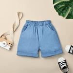 DOMOABEI 12 Months Baby Boy Clothes Toddler Boy Summer Outfits Short Sleeve Dinosaur Shirt Top+shorts Suits Boy Summer Clothes Set Light Blue 12-18 Months by 