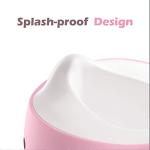 Dchola Baby Potty Training Toilet 2 in 1 Baby Transition Toilet Chair, Baby Seat with Splash Guard, Anti-Slip for 1 2 3 Year Old Toddlers & Kids Boys Girls Indoor & Outdoor (Pink) from Dchola