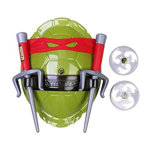 Geamiki Super Hero Ninja Turtles Cosplay Costume with Weapons Birthday Party Favors for Kids Red from 