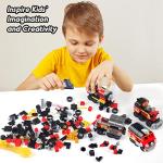 COBFDHA Train Sets Toys for Kids Age 8-12, 8-in-2 Building Blocks Kits for 12-16 Year Old Teen Boys Girls, STEM Engineering Robot Toy, Christmas Birthday Gifts for Kids Ages 6 7 9 10 11 14 (766 Pcs) by BULUKE TOYS FACTORY