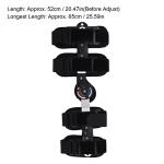 Hinged Knee Brace, Adjustable Post Op Knee Brace Knee Immobilizer, Medical Knee Support for MCL ACL PCL Ligament, Knee Brace for Arthritis Pain and Support, Button Locking by Focket