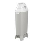 Foundations Premium Hands-Free Tall Diaper Pail with Airtight Lid, Diaper Disposal for Childcare Centers and Home Use, No Assembly Required (Gray) from Foundations