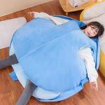 LCYZ Tortoise Plush Pillow Turtle Shell, Wearable Turtle Shell Pillows, Oversized Doll Stuffed Animal Costume Plush Toy Funny Dress Up, Decorative Pillow Cushion Floor Pillow , blue-160cm/64in by LCYZ