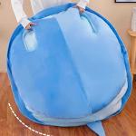 LCYZ Tortoise Plush Pillow Turtle Shell, Wearable Turtle Shell Pillows, Oversized Doll Stuffed Animal Costume Plush Toy Funny Dress Up, Decorative Pillow Cushion Floor Pillow , blue-160cm/64in by LCYZ