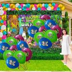 My Singing Monster Party Supplies Plates Decorations Birthday Cake Topper Banner Decor Backdrop Balloons by zuxiaogang