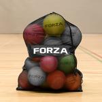 Forza Foam Handballs [Size 1] | Playground Ball Equipment for Kids | Indoor/Outdoor Games | Foam Balls for Sports & Fun | Lightweight Recreational Handball (Pack of 4, Carry Bag) by Net World Sports