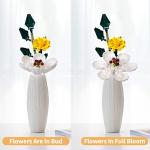 Lucky Doug Flower Bouquet Building Kit - 997 Pcs DIY STEM Flower Building Toys Set, 15 Packs Building Block Flowers for 6 7 8 9 10 11 12 Years Old Kids Girls Collection Decorative Home Accessories from MOKE