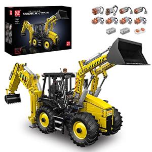 Mould King 17036 Double-Headed Bulldozer Model Toy Build Kit Engineering Car,2239 Pieces STEM Toys Construction Vehicle 2.4G Remote Control Building Kit for Boys from Mould king