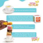 Smart Novelty Donut Stacking Toys for Toddlers - Stackable Pretend Play Food Set, Balancing, Balancing Kitchen Dessert Mini Food Toys for Kids, Educational Toys for Children Age 3+ by Smart Novelty