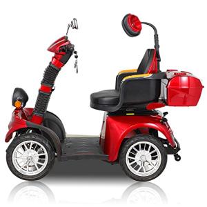 4-Wheel Electric Mobility Scooter for Adults Seniors and Eldely,Adult Electric Powered Wheelchair Device,Father's Day Gift by KOOSOM