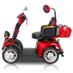 4-Wheel Electric Mobility Scooter for Adults Seniors and Eldely,Adult Electric Powered Wheelchair Device,Father's Day Gift by KOOSOM