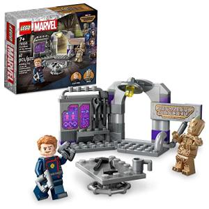 LEGO Marvel Guardians of The Galaxy Headquarters 76253, Super Hero Building Toy Set from Guardians of The Galaxy 3 with Groot and Star-Lord Minifigures, Gift for Kids, Boys and Girls Ages 7 and up from LEGO