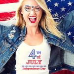 4th of July Temporary Tattoos,Face Eye Tattoo Stickers, American Flag Red White Blue Design Face Body Art Decorations, Patriotic Theme Party Decor Supplies for Adult Kids,10 Sheets from HAIMITI