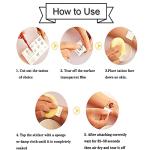 4th of July Temporary Tattoos,Face Eye Tattoo Stickers, American Flag Red White Blue Design Face Body Art Decorations, Patriotic Theme Party Decor Supplies for Adult Kids,10 Sheets from HAIMITI