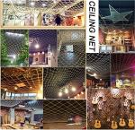 KACQIHTU Safety Hemp Rope Net Kids Climbing Safety Net Children Safety Rope Net Balcony Stairs Fence Garden Playground Protection Net Indoor & Outdoor Decor Rope Net by KACQIHTU