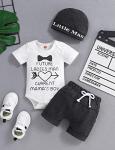 Baby Boy Motherâs Day Clothes Happy 1st Motherâs Day Romper with Shorts Pants Summer Outfit Set 2pcs from 