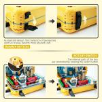 Building Micro Blocks Set Luggage (London Landmarks in Miniature) Toy Gift for Kids Mini Bricks Architecture Modle for Adults by KLMEi