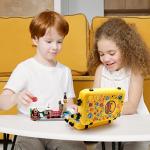 Building Micro Blocks Set Luggage (London Landmarks in Miniature) Toy Gift for Kids Mini Bricks Architecture Modle for Adults by KLMEi