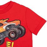 Monster Jam El Toro Loco Grave Digger Megalodon Toddler Boys 4 Pack Graphic T-Shirts 5T from Bentex Group, Inc.