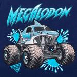 Monster Jam El Toro Loco Grave Digger Megalodon Toddler Boys 4 Pack Graphic T-Shirts 5T from Bentex Group, Inc.