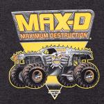 Monster Jam El Toro Loco Grave Digger Megalodon Toddler Boys 4 Pack Graphic T-Shirts 5T from Bentex Group, Inc.