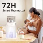 GROWNSY Instant Baby Bottle Warmer,Â Precise 4 Temperatures ControlÂ | Night Light, Midnight Feeding | Warm Water Dispenser for Formula in Seconds | 72H Smart Thermostat, Easy Keep Warm from GROWNSY