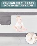Cercoveu Bed Rail for Toddlers, Extra Tallï¼Height Adjustableï¼ Specially Designed for Twin, Full, Queen, King Size, California King Bed - Safety Baby Bed Guard Rails for Kids (One Side 74.8" x 27") from Cercoveu