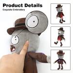 OLIA DESIGN Plants Plush vs Zombies Toy Set (20 PCS) PVZ Plush Stuffed Toys Soft Figure Doll.Great Gifts for Kids and Fans,Birthday and Halloween (6-8 in) from Amazing Innovation