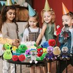 OLIA DESIGN Plants Plush vs Zombies Toy Set (20 PCS) PVZ Plush Stuffed Toys Soft Figure Doll.Great Gifts for Kids and Fans,Birthday and Halloween (6-8 in) from Amazing Innovation