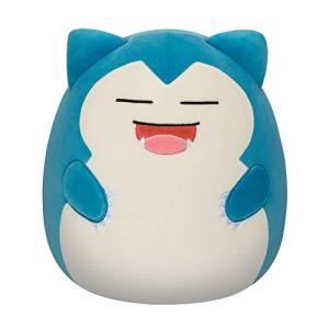 Squishmallows Pokemon 10-Inch Snorlax Plush - Add Snorlax to Your Squad, Ultrasoft Stuffed Animal Plush, Official Jazwares Plush from Squishmallows