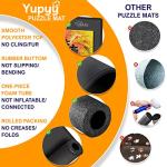 Puzzle Mat Puzzle Mat Roll Up, Large Roll Up Puzzle Mat 46âx26â, Portable Puzzle Mat Organizer Up to 1500 Pcs, No Creases to Your Finished and Unfinished Puzzles,Rubber Puzzle Mats for Jigsaw Puzzles from YUPYY