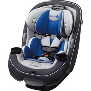 Safety 1st Grow and Go All-in-One Convertible Car Seat, Rear-facing 5-40 pounds, Forward-facing 22-65 pounds, and Belt-positioning booster 40-100 pounds, Carbon Wave from Dorel Juvenile Group-CA