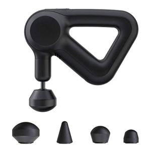 Theragun Prime - Electric Handheld Massage Gun - Smart App and Bluetooth Enabled Percussion Massage for Athletes - Deep Tissue Muscle Therapy Device with Quietforce Technology (Black - 4th Generation) by Therabody