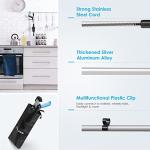 Reacher Grabber Tool Heavy Duty, 2-Pack 44" & 34" Extra Long Foldable Grabbers for Elderly with Upgraded Rotating Anti-Slip Jaw & 2 Drawstring Bags, Sturdy Reaching Assist Tool for Trash Pick Up, Aid by GISUNG