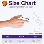 ARMOR Finger Extension Splint, Knuckle Brace for Injury, Arthritis, Tendinitis, PIP Joint Tightness, and BoutonniÃ©re Deformities with Adjustable Bilateral Wires, All Ages, Small by Armor