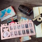 Newborn Baby Picture Frame My First Year Frame Baby Photo Frame 12 Month Baby Keepsake Frames Monthly Milestone Desktop Picture Frame for Photo Memories Baby 1st Birthday Mothers Day Gift (Pink) by 