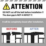 Extra Wide Baby Gate with Door Black-Large Walk Through Baby Gates for Stairs Pressure Mounted no Drill-Indoor Long Tension Metal Child Pet Safety Gate 68.11"-70.87" Wide by 