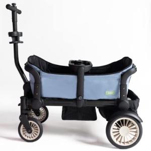 Joey Wagons for Kids, Next Generation Double Stroller | Fun & Lightweight Wagon Stroller Built with versatilty & Safety in Mind | All Terrain Kids Wagon | Beachside Blue from Joey